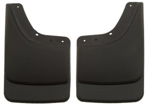 Dodge Ram 1500 Mud Guards - Rear - Husky Liners - Custom-Molded, FormFit, Paintable Matte Finish - `02-`09